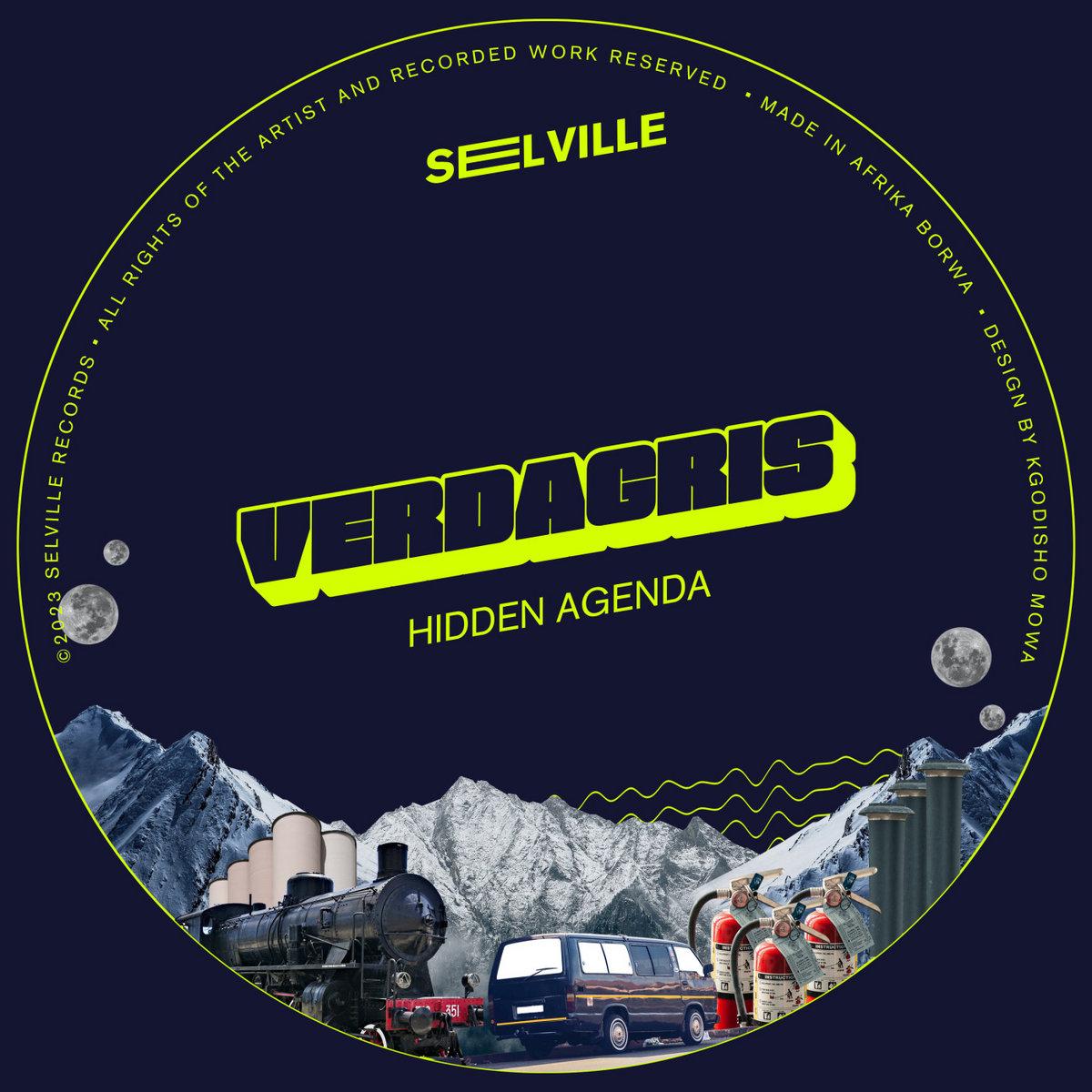 Hidden Agenda EP by Verdagris, cover art