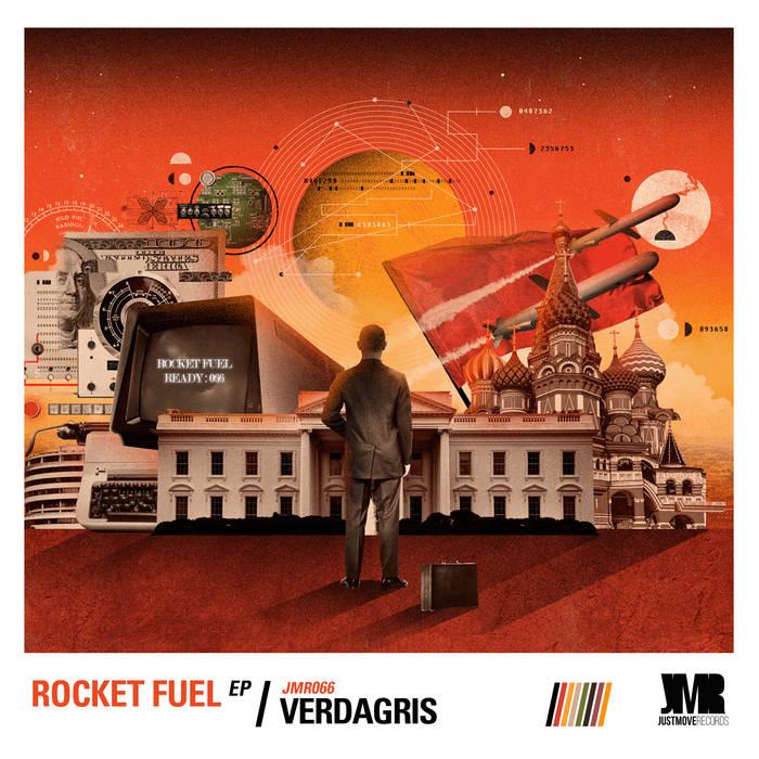 Rocket Fuel EP by Verdagris, cover art